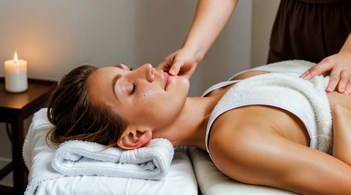 Массаж в рамках программы повышения уровня энергии у женщин