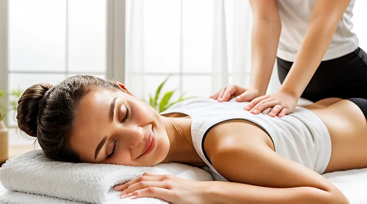 Массаж в рамках программы снижения веса у женщин