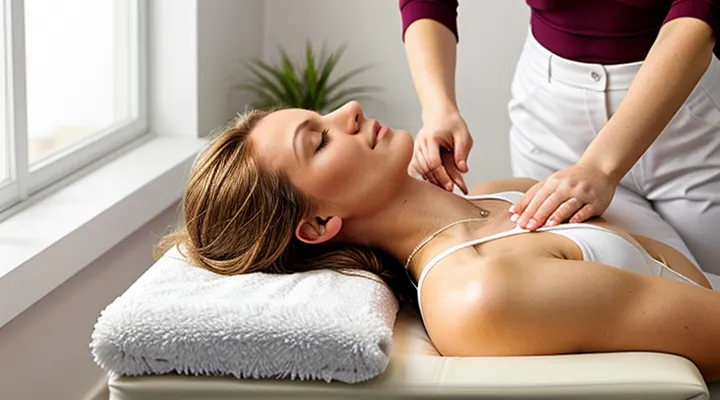 Техника массажа для улучшения микроциркуляции у дам