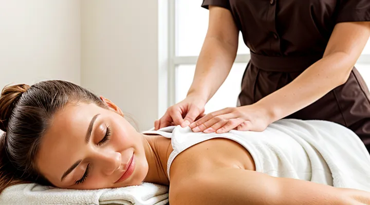 Техника массажа для улучшения подвижности позвоночника у представительниц женского пола